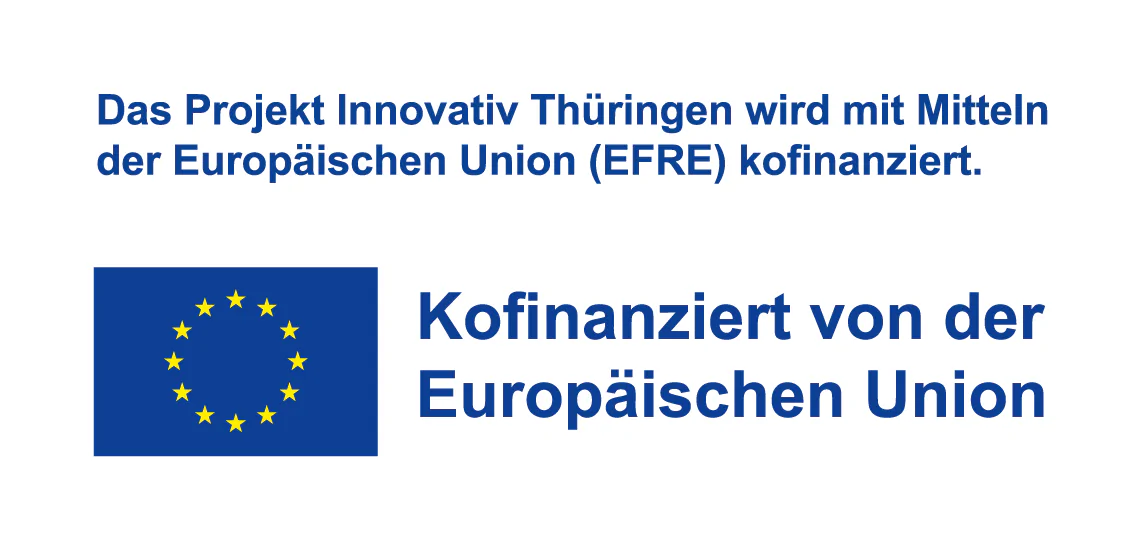EFRE Logo Bildbeschreibung / description: Logo EFRE - Kofinanziert von der Europäischen Union